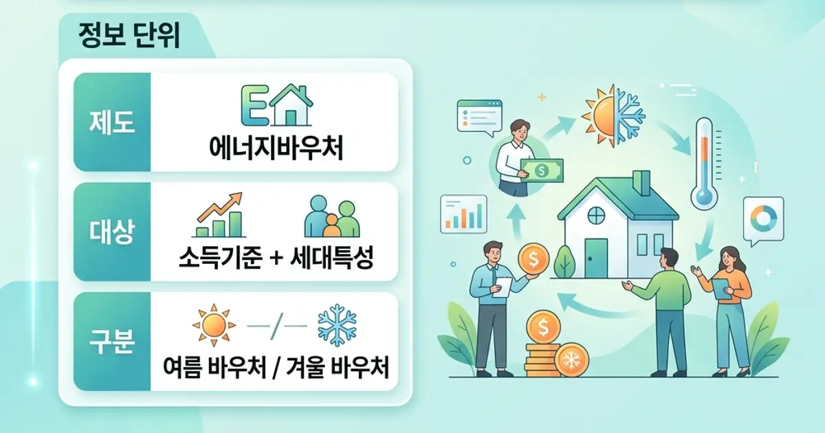 에너지바우처 2026 신청 대상과 사용법