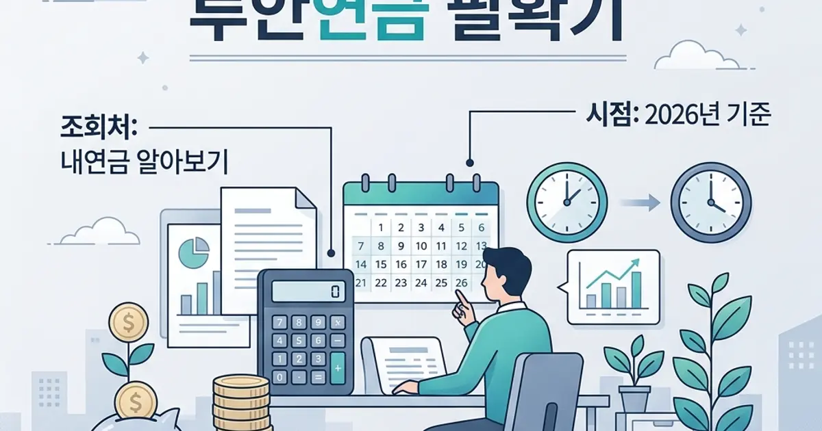 국민연금 예상 수령액 조회와 미래가치 계산방법